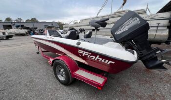 1998 Fisher F 18 Pro Bass Boat back