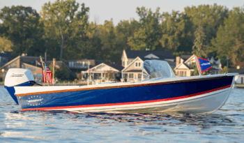 57 SKI CHAMP OLD GLORY red white blue